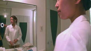 Japon genç çarptım tarafından bir Asya adam