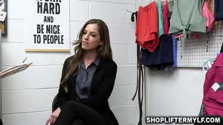 Fucking Brunette Shoplifter Milf Tricia Oaks
