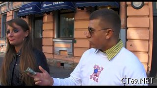 Selvagem no interior ato sexual