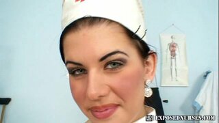 Nurse efanayo wearing Sandra pussy masturbation e gyno