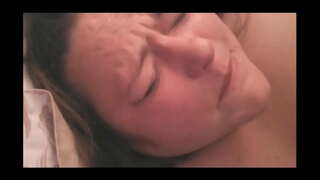 A BBW ar Orgasm Aghaidh