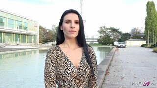 ALEMÁN SCOUT - BONITO SINCERO RAPAZA SEDUCIR DE SEXO EN FALSO MODELO DE TRABALLO